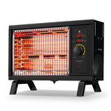 RH-02 ETL Portable Radiant Heater Indoor Space Heater Rapid Heating with Adjustable Thermostat