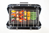 Portable Outdoor BBQ Household Stainless Steel BBQ - Black