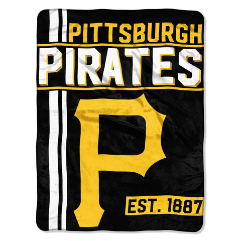 Pirates OFFICIAL Major League Baseball, "Walk Off" 46"x 60" Micro Raschel Throw by The Northwest Company