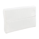 19.7x11.8x3/4" Memory Cotton High And Low Profile Pillow