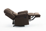 Manual Recliner Chair Comfortable Velvet Fabric