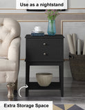 Linio-home White Nightstand