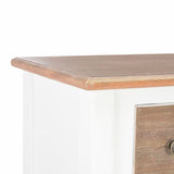 Sideboard White 21.3"x11.8"x31.5" Solid Wood