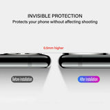 Phone Screen Film For iPhone 11/11 Pro/11 Pro Max Full Cover Tempered Glass Camera Lens Screen Protector Silver