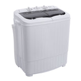 XPB35-ZK35 14.3(7.7 6.6)lbs Semi-automatic Gray Cover Washing Machine