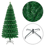 7.5FT Fiber Optic Christmas Tree with 260 LED Lamps & 260 Branches **