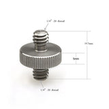 Milltonaccessories? 1/4` Male to 1/4` Male Threaded Screw Adapter (2-pack)