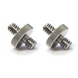 Milltonaccessories? 1/4` Male to 1/4` Male Threaded Screw Adapter (2-pack)