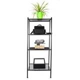 Widen 4 Tiers Bookshelf Black