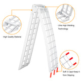 1pcs 7.5 Feet Aluminum Truck Ramps/ATV Ramps/Motorcycle Ramp/Loading Ramps for Lawn Mower/Pickup Trucks/Snow Blower   750lb Capacity