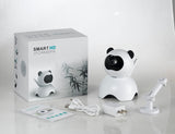 Indoor IP Camera - 1/4-Inch CMOS, 720P HD Video, Remote Access, 20m Night Vision Support, 120-Degree Viewing Angle, Panda Design