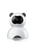 Indoor IP Camera - 1/4-Inch CMOS, 720P HD Video, Remote Access, 20m Night Vision Support, 120-Degree Viewing Angle, Panda Design