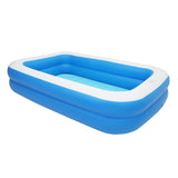 102" x 70" x 22" Inflatable Swimming Pool - Wall Thickness 0.3mm Blue