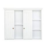 Double Door Bathroom Wall Cabinet **