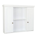 Double Door Bathroom Wall Cabinet **