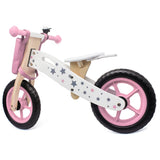 Wooden Balance Bike Star Model With Bag/Bell *