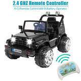 LEADZM LZ-5299 Dual Drive Battery 12V7Ah ride on car with 2.4G Remote Control Black