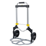 2121G Oversized Luggage Cart Black **