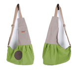 Fashion Portable Canvas Carrying Single Shoulder Bag for Small Pets Cat Dog Outdoor Use coffee_60*50*19cm