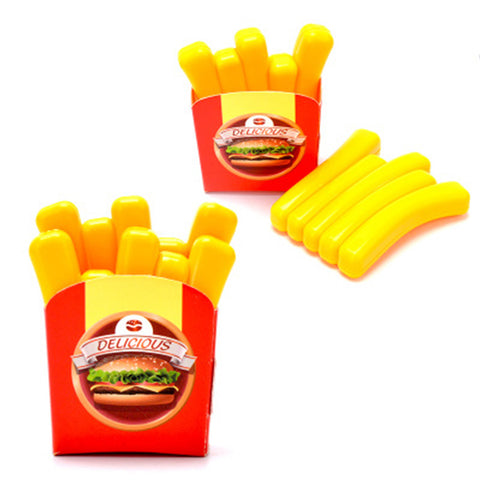 Children Cute Pretend Play Simulation Fruit Vegetable Set for Kids   French fries