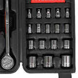 186pc Tool Set Black & Red