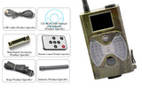 Game Hunting Camera "Wildview" - 1080p HD, PIR Motion Detection, Night Vision, MMS Viewing, 2 Inch Screen