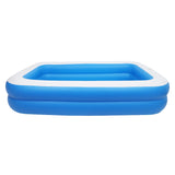 102" x 70" x 22" Inflatable Swimming Pool - Wall Thickness 0.3mm Blue