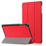 For Samsung Tab A 10.1 2019 T510 t515 Tablet PC Protective Case Flip Type red