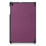 For Samsung Tab A 10.1 2019 T510 t515 Tablet PC Protective Case Flip Type purple