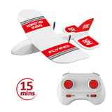 KF606 2.4Ghz RC Airplane Flying Aircraft EPP Foam Glider Toy Airplane 15 Minutes Fligt Time RTF Foam Plane Toys Kids Gifts 1 battery