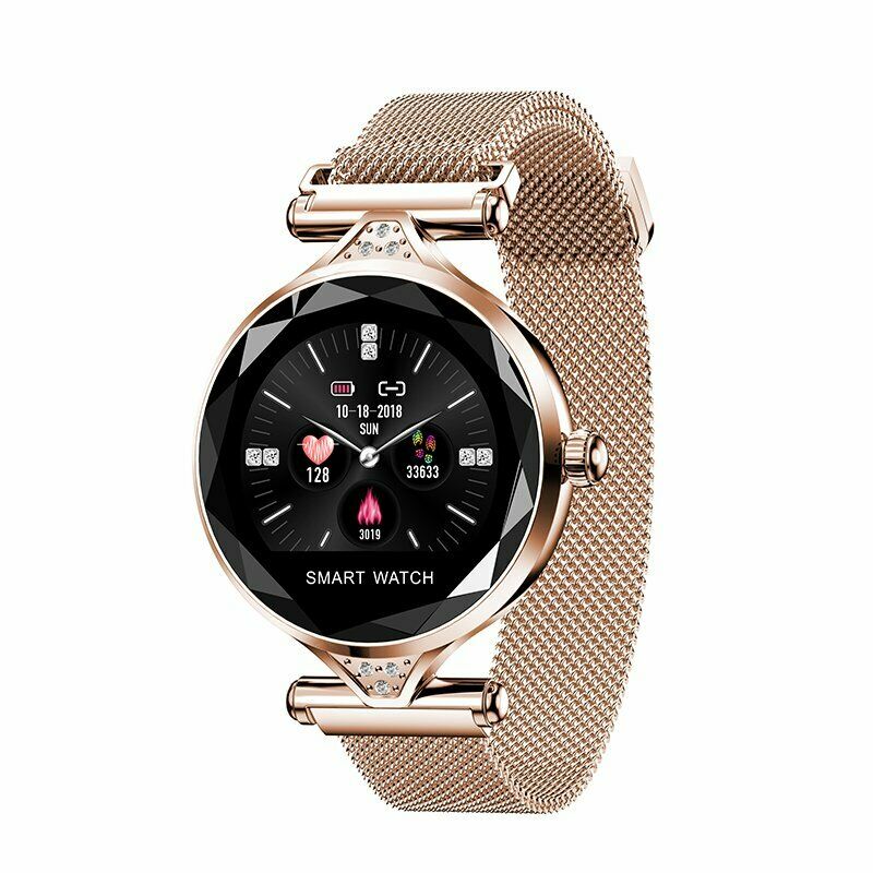 H1 Waterproof Women Lady Fashion Smart Watch Bracelet Sport Fitness Tracker - Gold