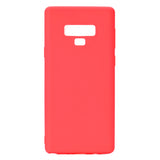 for Samsung NOTE 9 Cute Candy Color Matte TPU Anti-scratch Non-slip Protective Cover Back Case Light pink