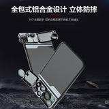 For 11PRO MAX Camera Lens Full Cover Protective Metal Ring Back Camera Lens Protector Case iPhone11 PRO MAX five lens phone case