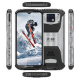 OUKITEL WP6 Ip68 Rugged Waterproof Smartphone Mt6771t Octa Core 9v/2a 10000mah Battery 48mp Triple Camera 6gb 128gb Mobile Phone black