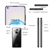 OUKITEL C18 Pro 6.55Inch Android 9.0 MT6757 4GB 64GB 4 Rear Cameras 4000mAh Octa Core Face ID 4G Phone purple