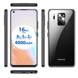 OUKITEL C18 Pro 6.55Inch Android 9.0 MT6757 4GB 64GB 4 Rear Cameras Smartphone 1600*720 4000mAh Octa Core Face ID 4G Mobile Phone black