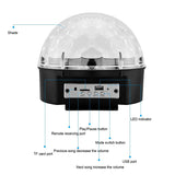 LED Disco Light - RGB, 9 LED, Bluetooth Music Play, TF Card Slot, 18w, 120-Degree Light Angle, Different Lighting Modes