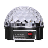 LED Disco Light - RGB, 9 LED, Bluetooth Music Play, TF Card Slot, 18w, 120-Degree Light Angle, Different Lighting Modes