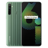 Global Version realme 6i 4GB 128GB 6.5'' Mini-drop Fullscreen Helio G80 Octa Core 48MP AI Quad Camera 5000mAh Battery green