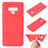 for Samsung NOTE 9 Cute Candy Color Matte TPU Anti-scratch Non-slip Protective Cover Back Case Light pink