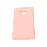 for Samsung NOTE 9 Cute Candy Color Matte TPU Anti-scratch Non-slip Protective Cover Back Case Light pink