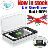 Charger Multifunction Mobile Phone Ultraviolet Sterilizer Wireless Charger Cleaner Sterilizer Jewelry Sterilizer A02 wireless charging