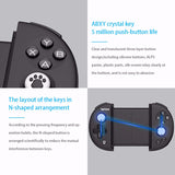 FlyDiGi Wee Mobile Game Controller - Adjustable Handle, Bluetooth 4.0, 300mAh Built-in Battery, Anti-Slip Grip (Black)