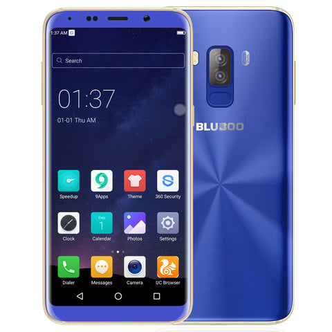 Bluboo S8 5.7'' Full Display 4G Smartphone 3GB RAM 32GB ROM MTK6750 Octa Core Android 7.0 Dual Rear Camera Mobile Phone