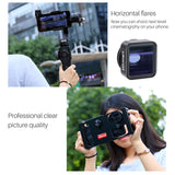 Ulanzi 17mm Universal 1.33X Anamorphic Phone Lens for iPhone Xs Max X Huawei P20 Pro Mate Movie Shooting Film Making Phone Lens  black