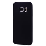 for Samsung S7 Cute Candy Color Matte TPU Anti-scratch Non-slip Protective Cover Back Case Navy