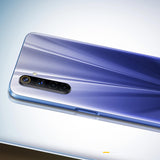 REALME 6 Global Version 4GB 128GB 6.5Inch Moblie Phone Helio G90T Octa Core 64MP Quad Camera Cellphone 430mAh 30W EU Charger blue