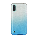 For Samsung A10/A50/A30S/A70/A20S Phone Case Gradient Color Glitter Powder Phone Cover with Airbag Bracket green