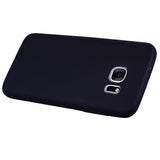 for Samsung S7 Cute Candy Color Matte TPU Anti-scratch Non-slip Protective Cover Back Case Navy