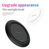 For Samsung S10+/e S8/S9 Plus Fast Wireless Charger 10W Quick Charging Pad Mat black